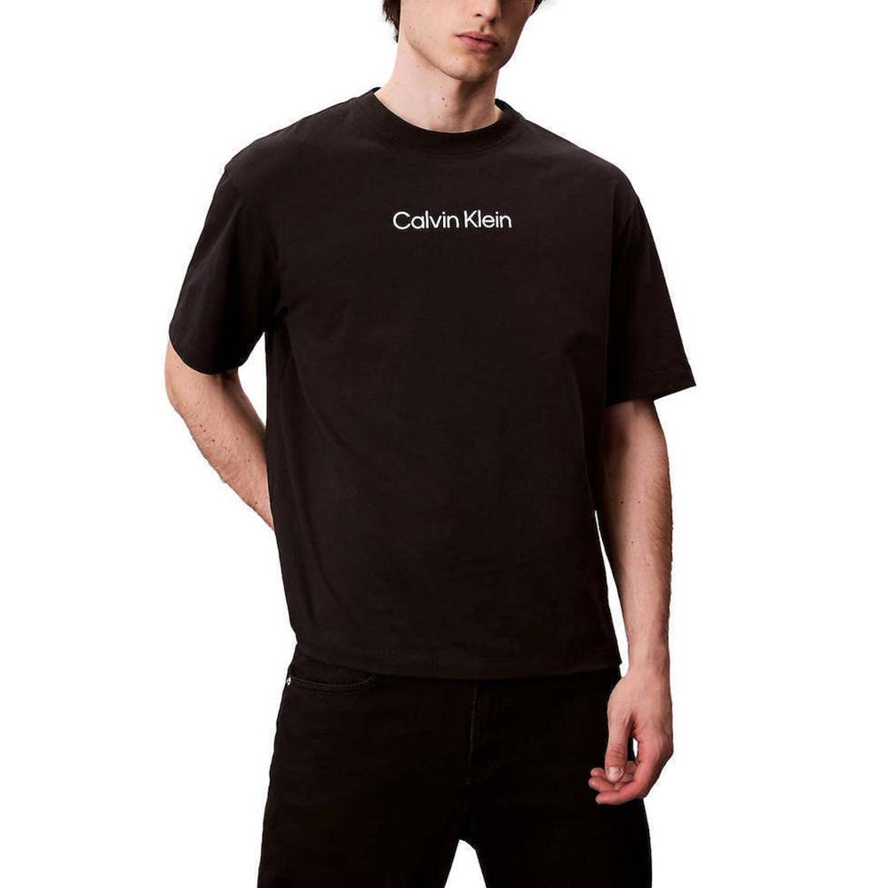 CALVIN KLEIN SS STANDARD LOGO 30S CREWNK TE LV04LD230G 1