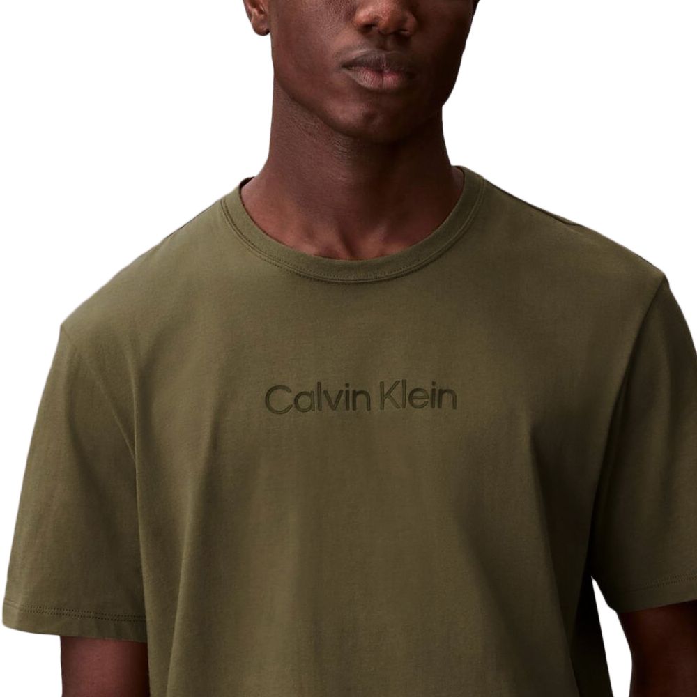 CALVIN KLEIN SS STANDARD LOGO 30S CREWNK TE LV04LD230G 3
