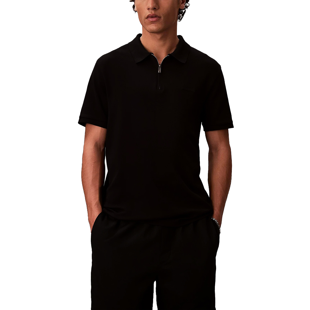 CALVIN KLEIN SS SUPIMA ZIP POLO LV04LE255G 1
