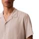 CALVIN KLEIN SS CAMP COLLAR SOLID LINEN CLA LV04LF137G 2