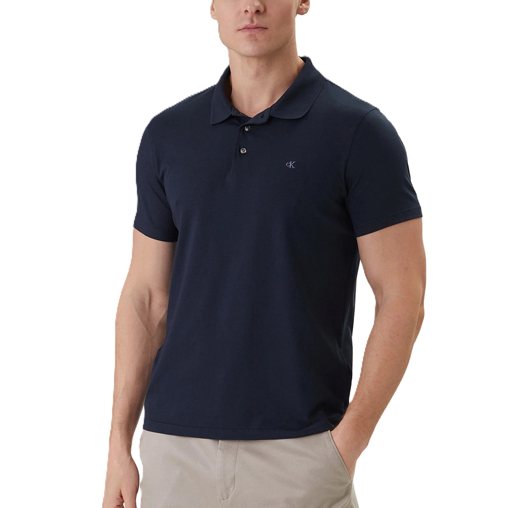 CALVIN KLEIN SS SLIM STRETCH COTTON POLO LV04LF200G 1