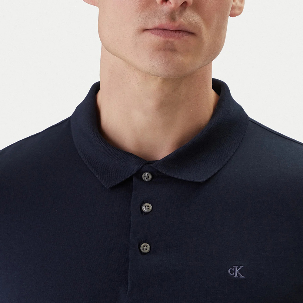 CALVIN KLEIN SS SLIM STRETCH COTTON POLO LV04LF200G 3