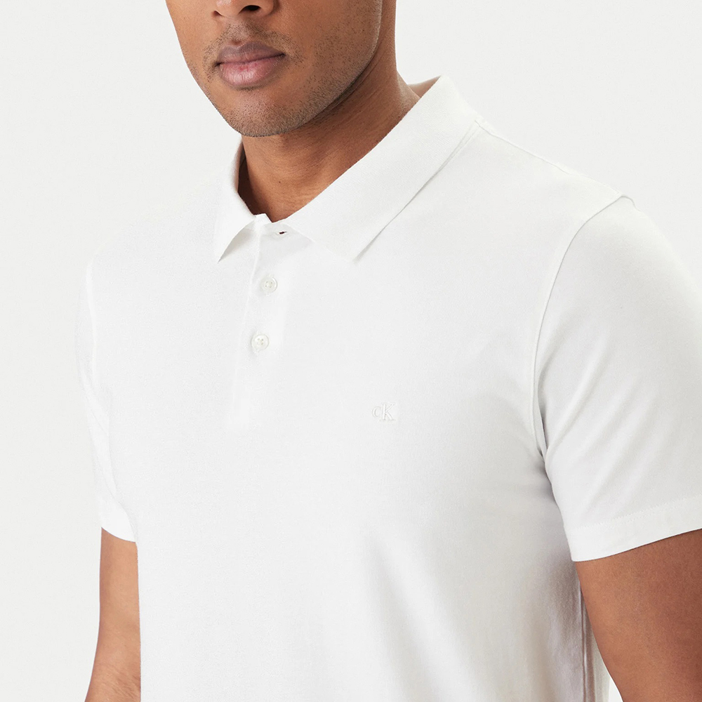 CALVIN KLEIN SS SLIM STRETCH COTTON POLO LV04LF200G 3