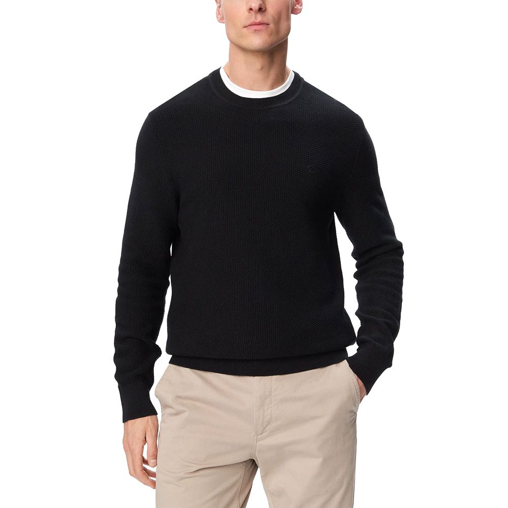 CALVIN KLEIN LS TEXTURED COTTON CREWNK SWEA LV04LF304G 1