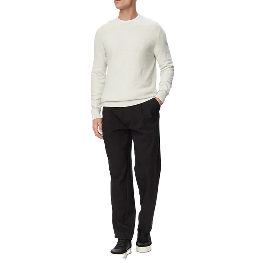 CALVIN KLEIN LS TEXTURED COTTON CREWNK SWEA LV04LF304G 4