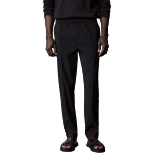 CALVIN KLEIN PULL ON SEERSUCKER PINTUCK PAN LV04LF611G