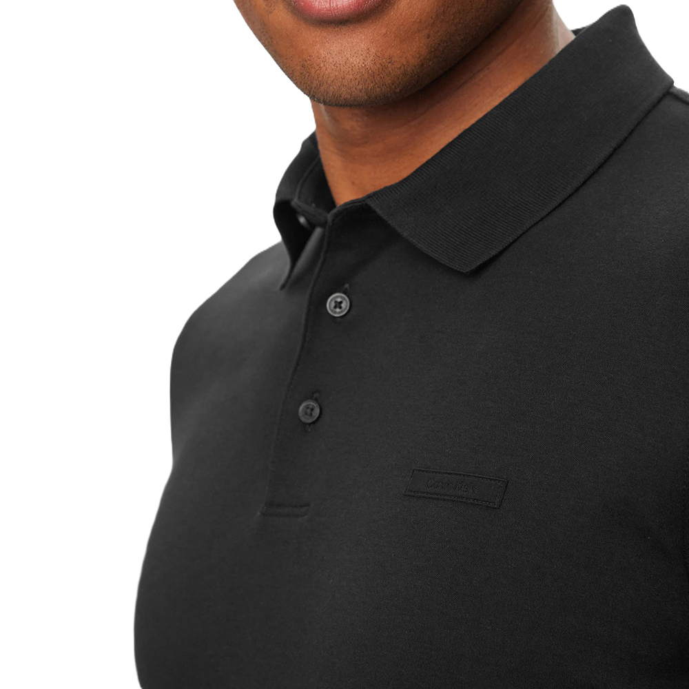 CALVIN KLEIN SS SLIM SUPIMA LOGO PATCH POLO LV04LH204G 3