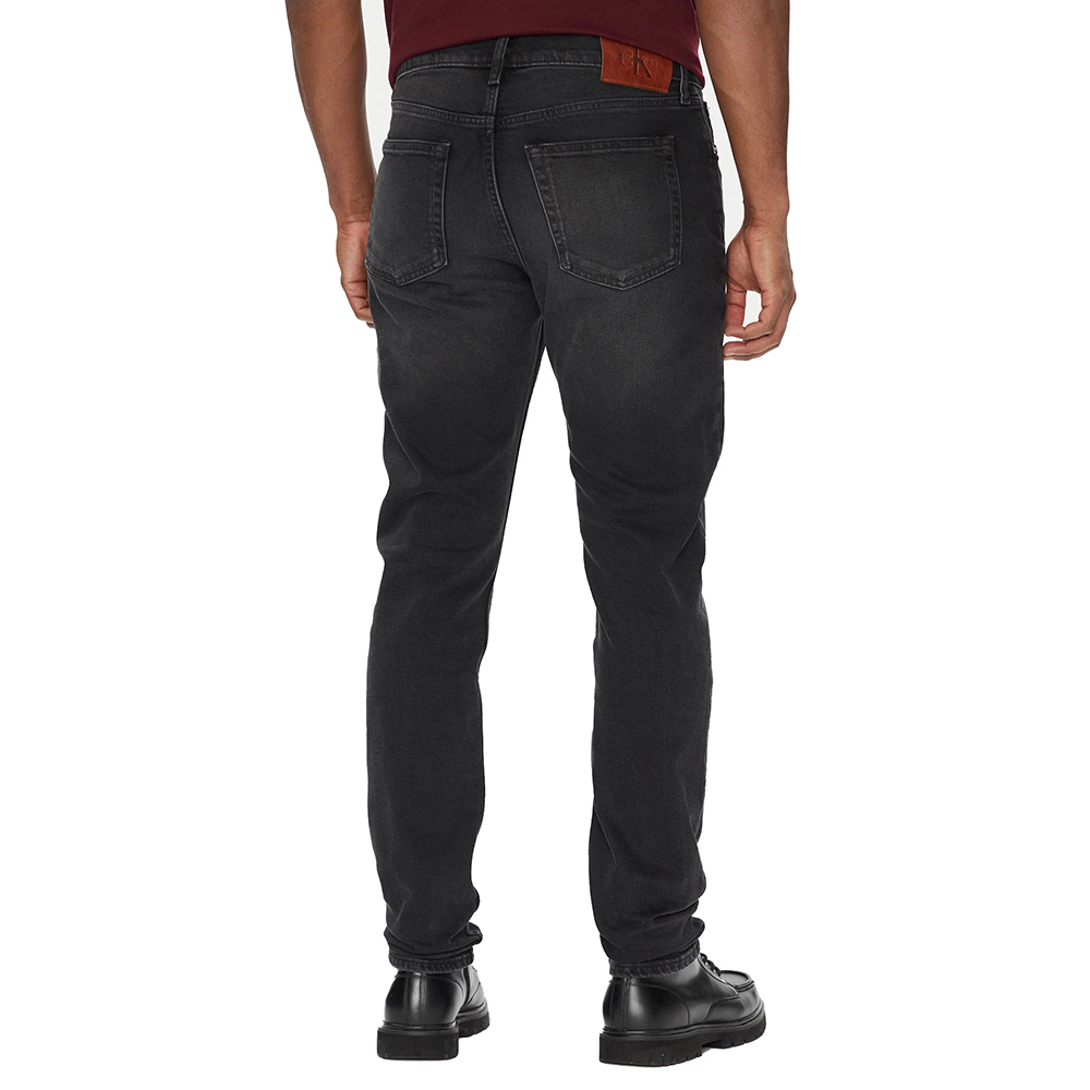 CALVIN KLEIN SLIM TAPER CK ESS BLACK JEAN LV04RB754G 2