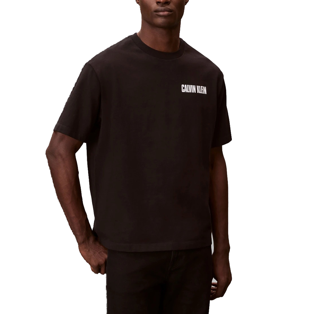 CALVIN KLEIN SS 16S RLX VERT LOGO CN TEE LV04RB851G 2