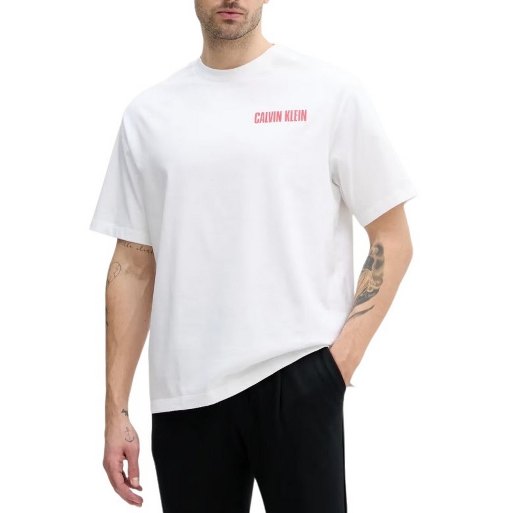 CALVIN KLEIN SS 16S RLX VERT LOGO CN TEE LV04RB851G 2