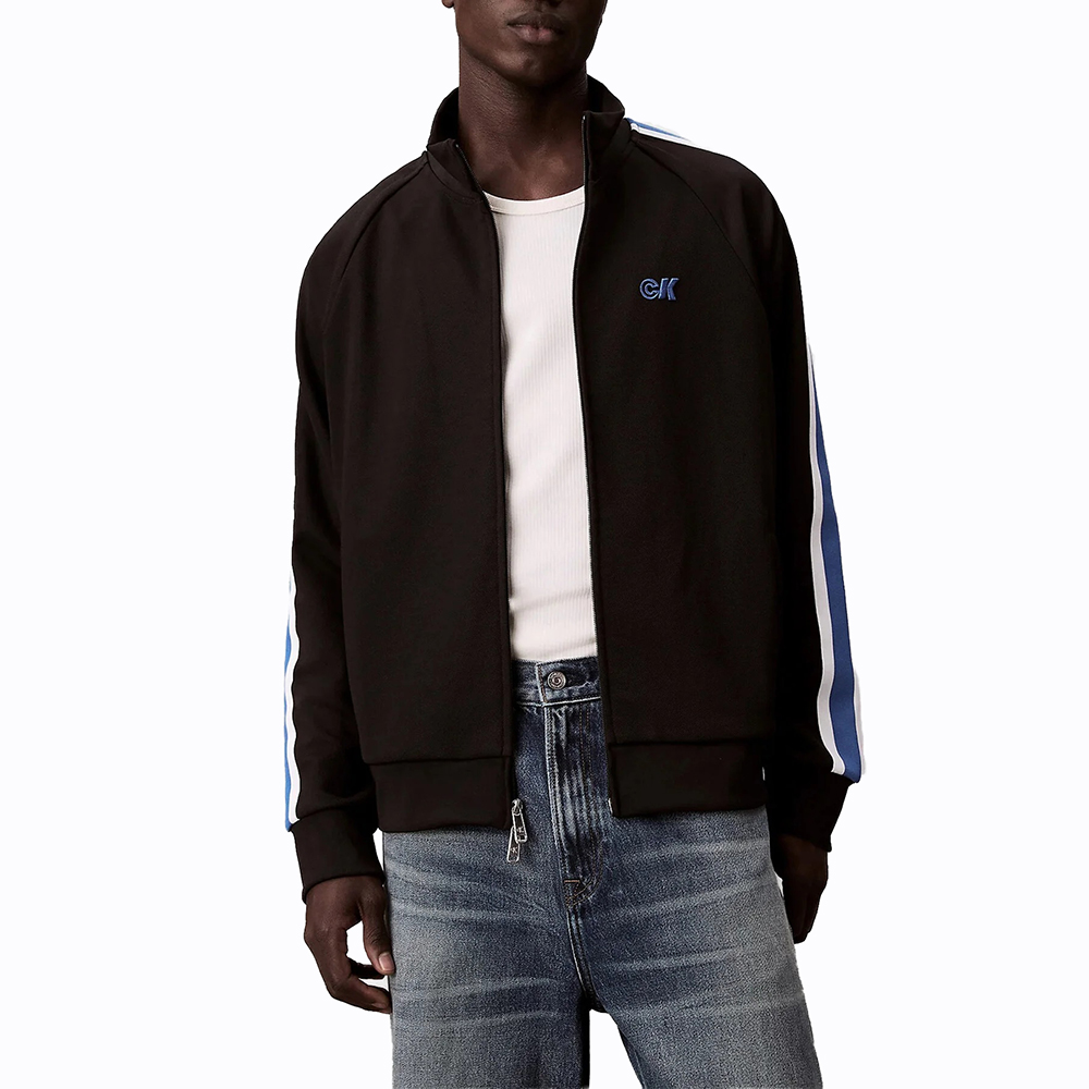 CALVIN KLEIN STRETCH TWILL TRACK JACKET LV04RC231G 1