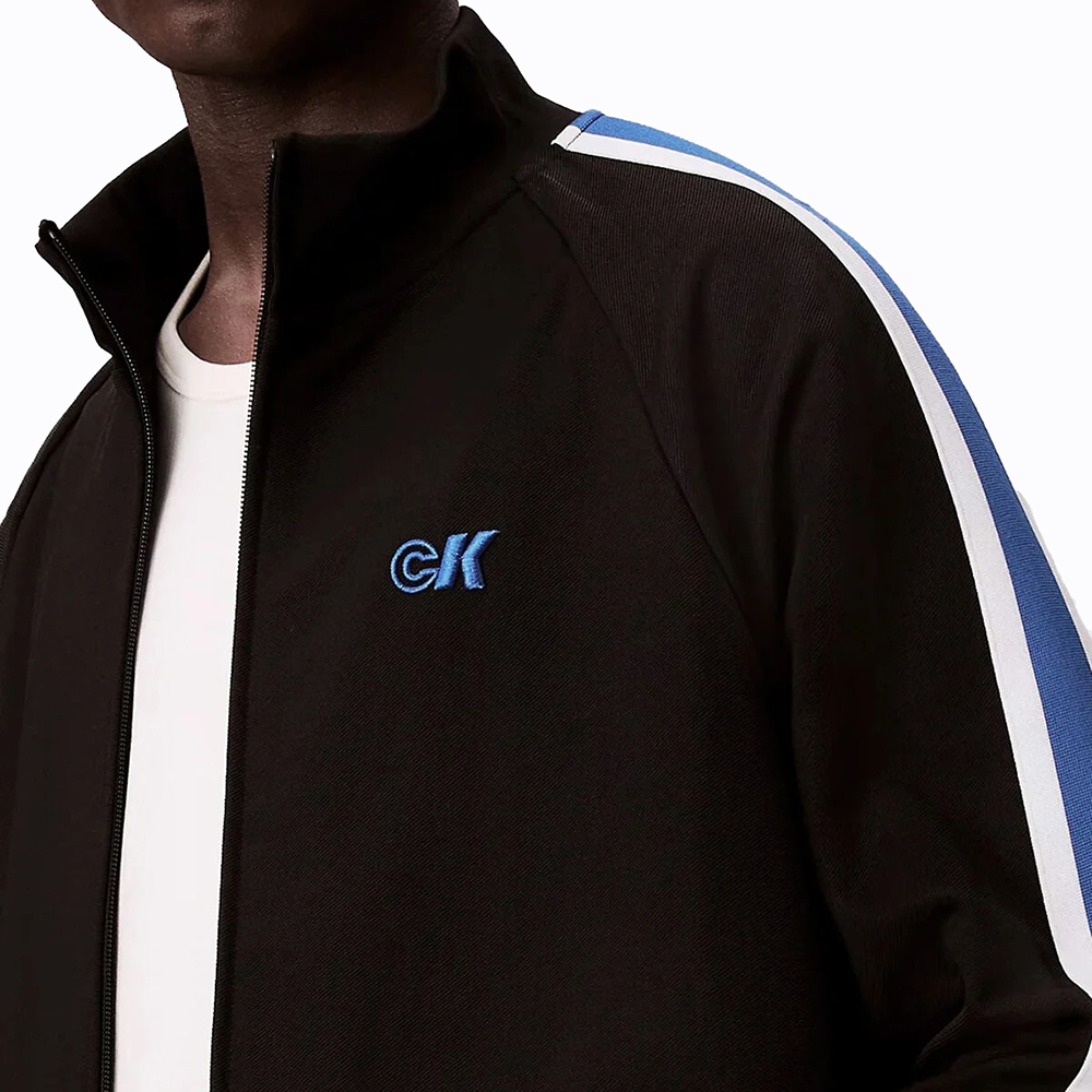 CALVIN KLEIN STRETCH TWILL TRACK JACKET LV04RC231G 3