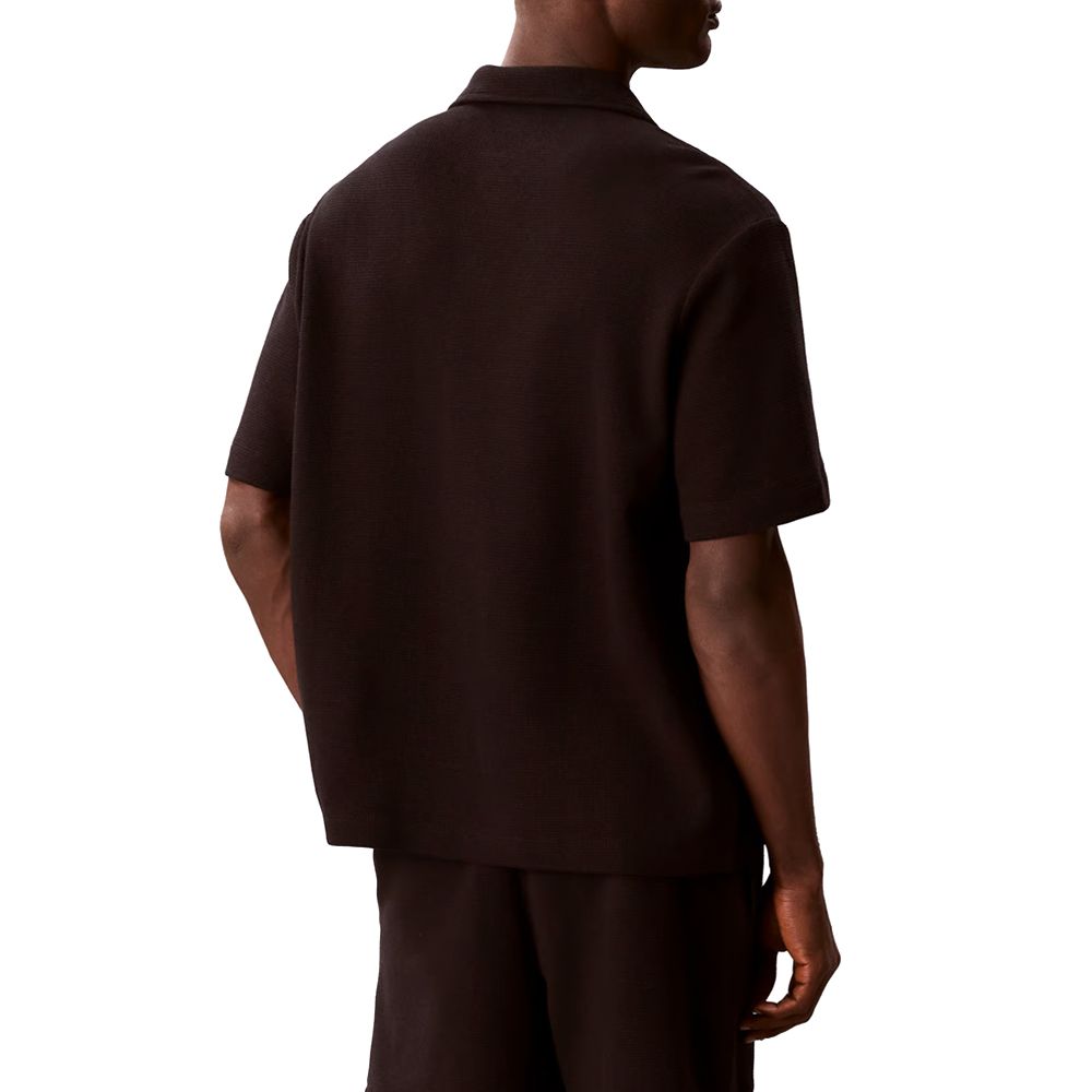 CALVIN KLEIN SS HD COTTON WAFFLE CAMP SHIRT LV04RC247G 2