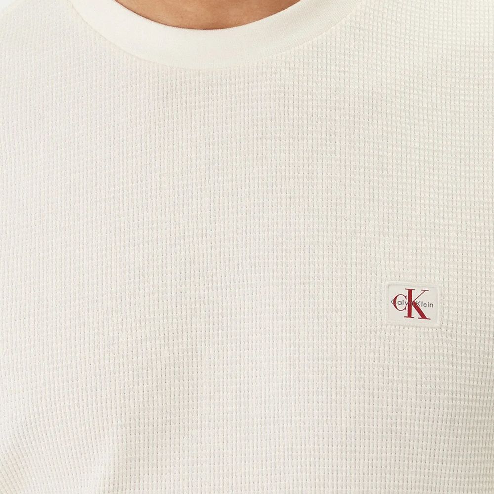 CALVIN KLEIN SS WAFFLE BADGE CREWNK TEE LV04RD008G 3