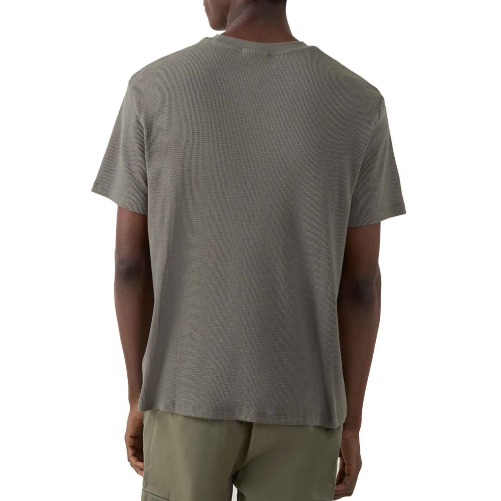 CALVIN KLEIN SS WAFFLE BADGE CREWNK TEE LV04RD008G 2