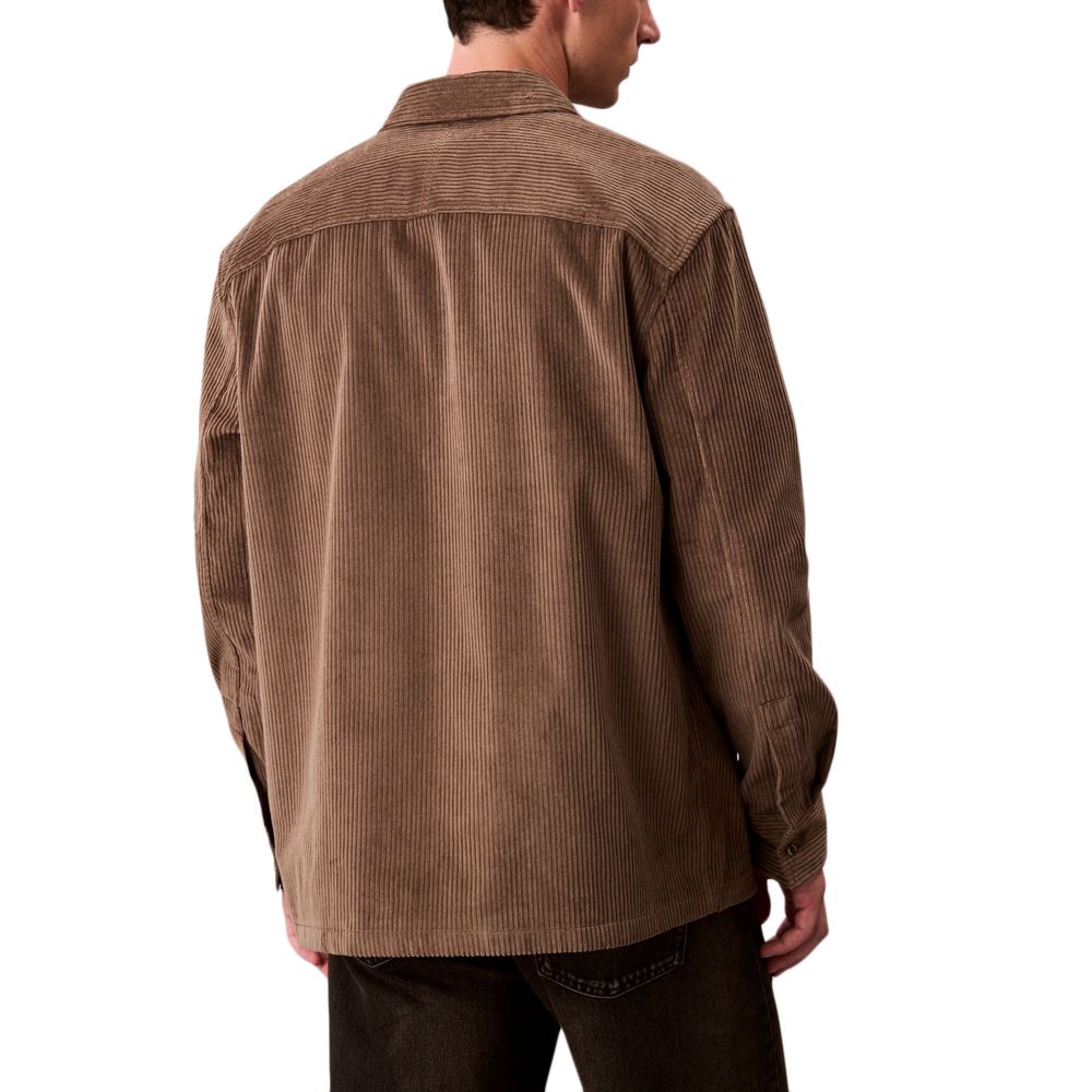 CALVIN KLEIN LS CORDUROY POCKET RELAXED SHI LV04RD106G 2