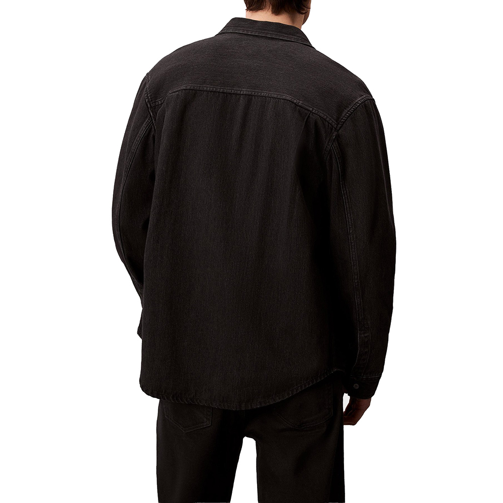 CALVIN KLEIN CLASSIC 205 BLACK OVERSHIRT LV04RD765G 2