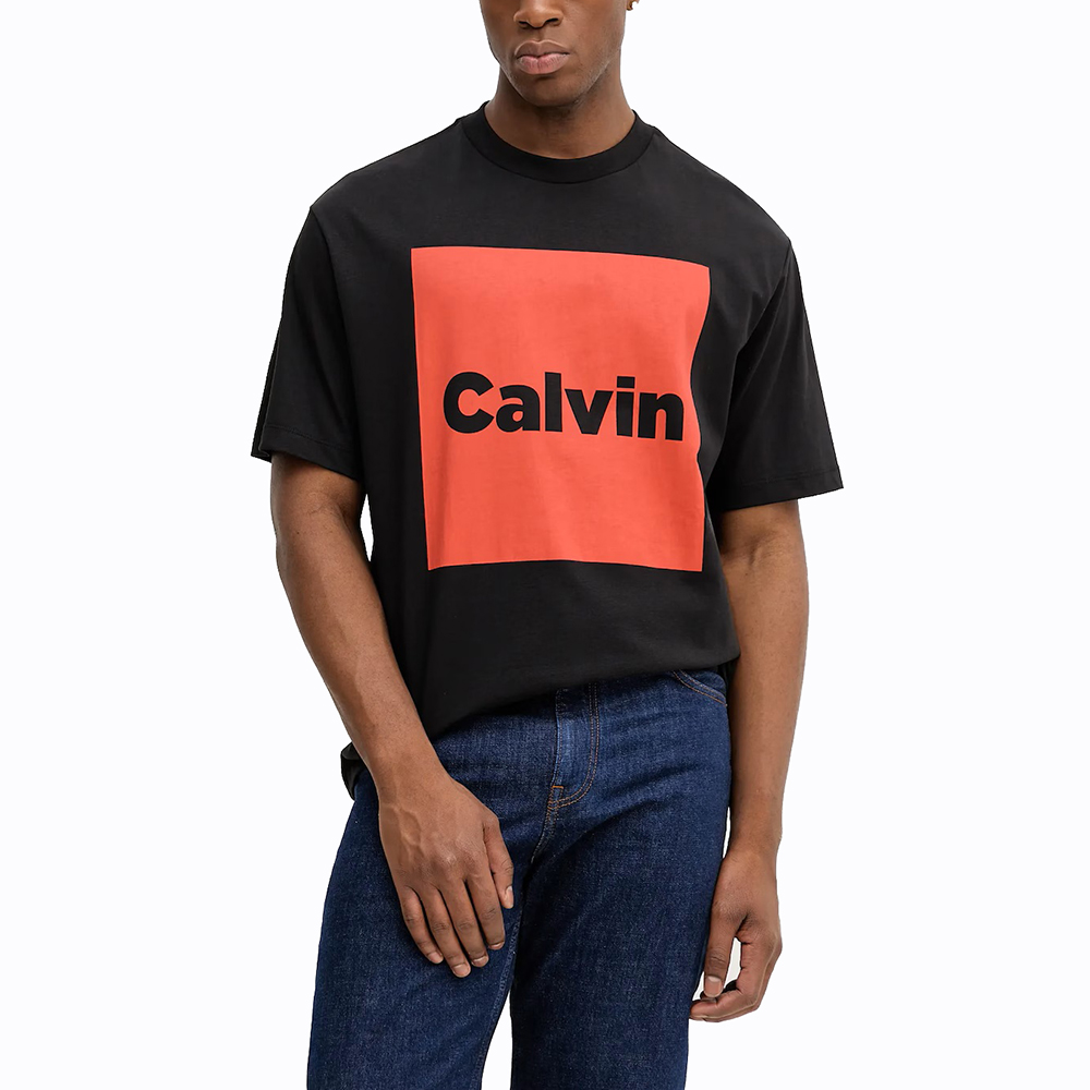 CALVIN KLEIN SS 16S IO CALVIN BOX GRAPHIC T LV04RD813G 1