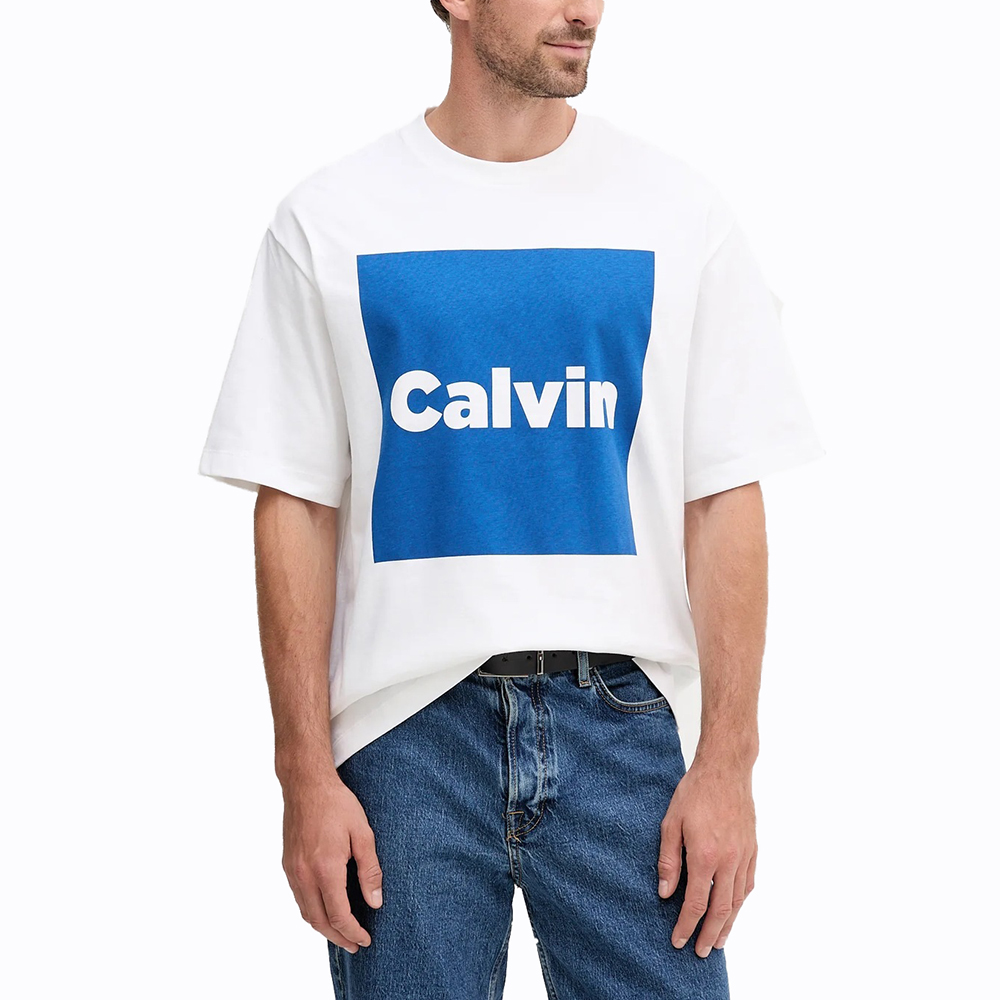 CALVIN KLEIN SS 16S IO CALVIN BOX GRAPHIC T LV04RD813G 1