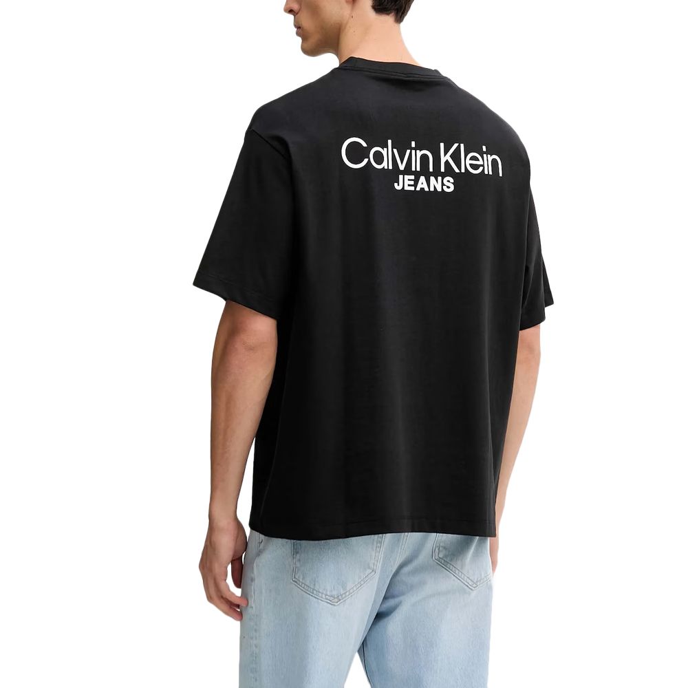 CALVIN KLEIN LOGO BACK PRINT T-SHIRT LV04RD825G 1