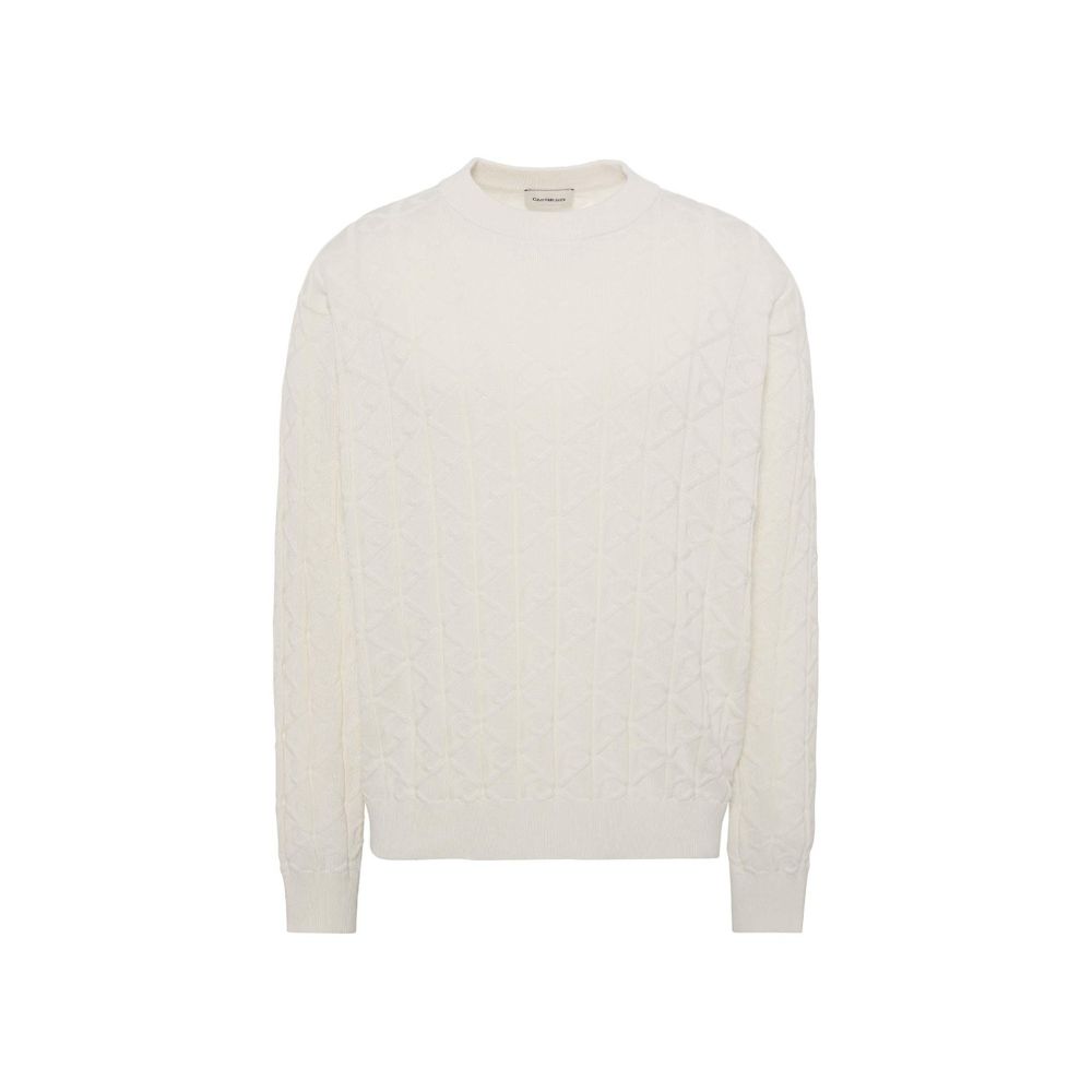 CALVIN KLEIN LS EASY AOP COTTON CREWNK SWEA LV04RE301G 5