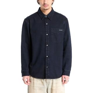 CALVIN KLEIN BLUE BLACK STONE 90S OVERSHIRT LV04RE714G