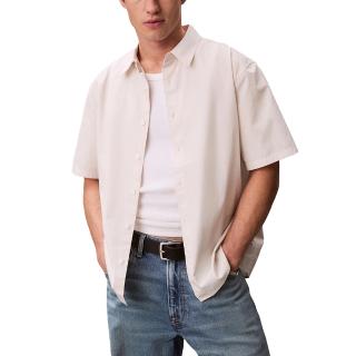 CALVIN KLEIN SS SOLID POPLIN BOXY RELAXED S LV04RF122G
