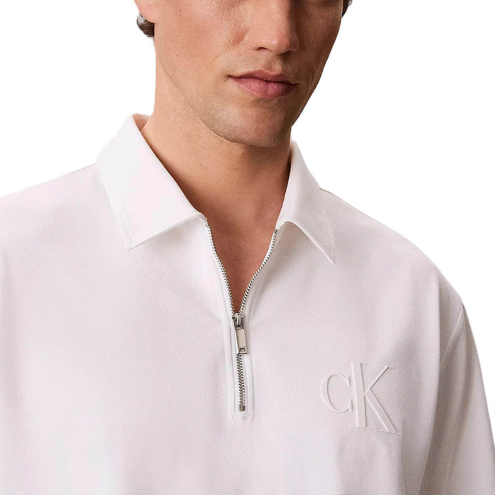 CALVIN KLEIN SS RLXD COOLING PIQUE EMBOSSED LV04RF202G 3