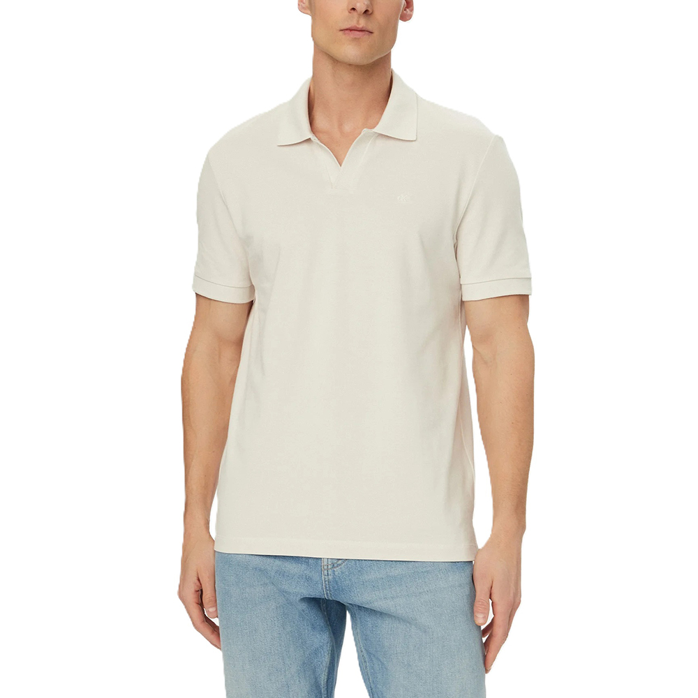 CALVIN KLEIN SS OPEN COLLAR CASUAL PIQUE PO LV04RF215G 1
