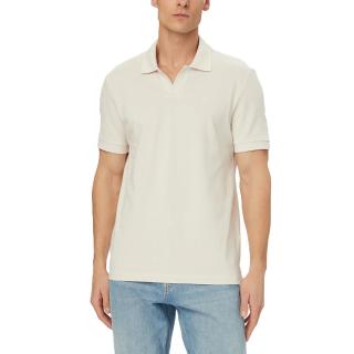 CALVIN KLEIN SS OPEN COLLAR CASUAL PIQUE PO LV04RF215G
