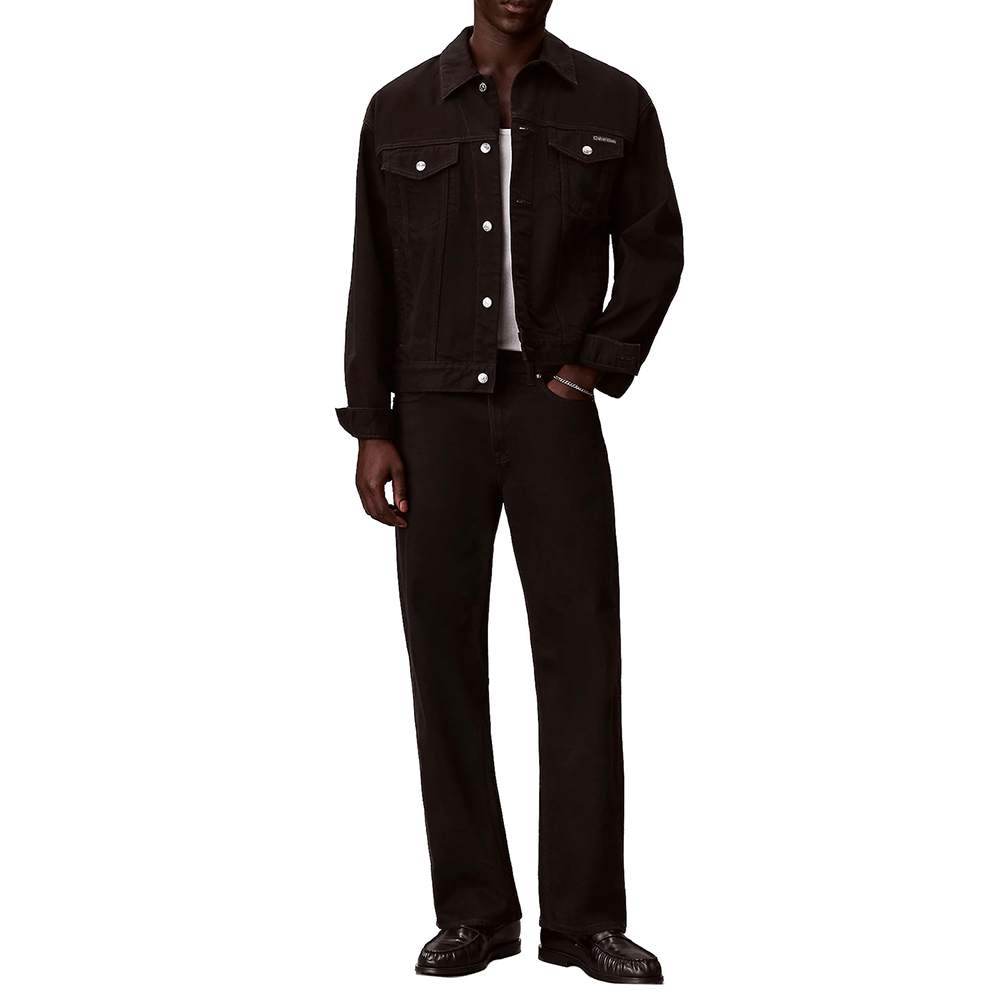 CALVIN KLEIN 90S CK CLASSIC BLACK TRUCKER LV04RF706G 4