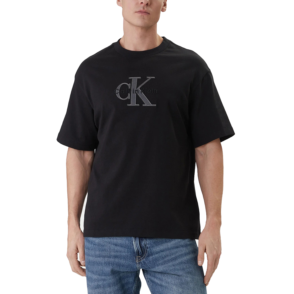 CALVIN KLEIN SS 16S ELEVATED MONOLOGO TEE LV04RF819G 1