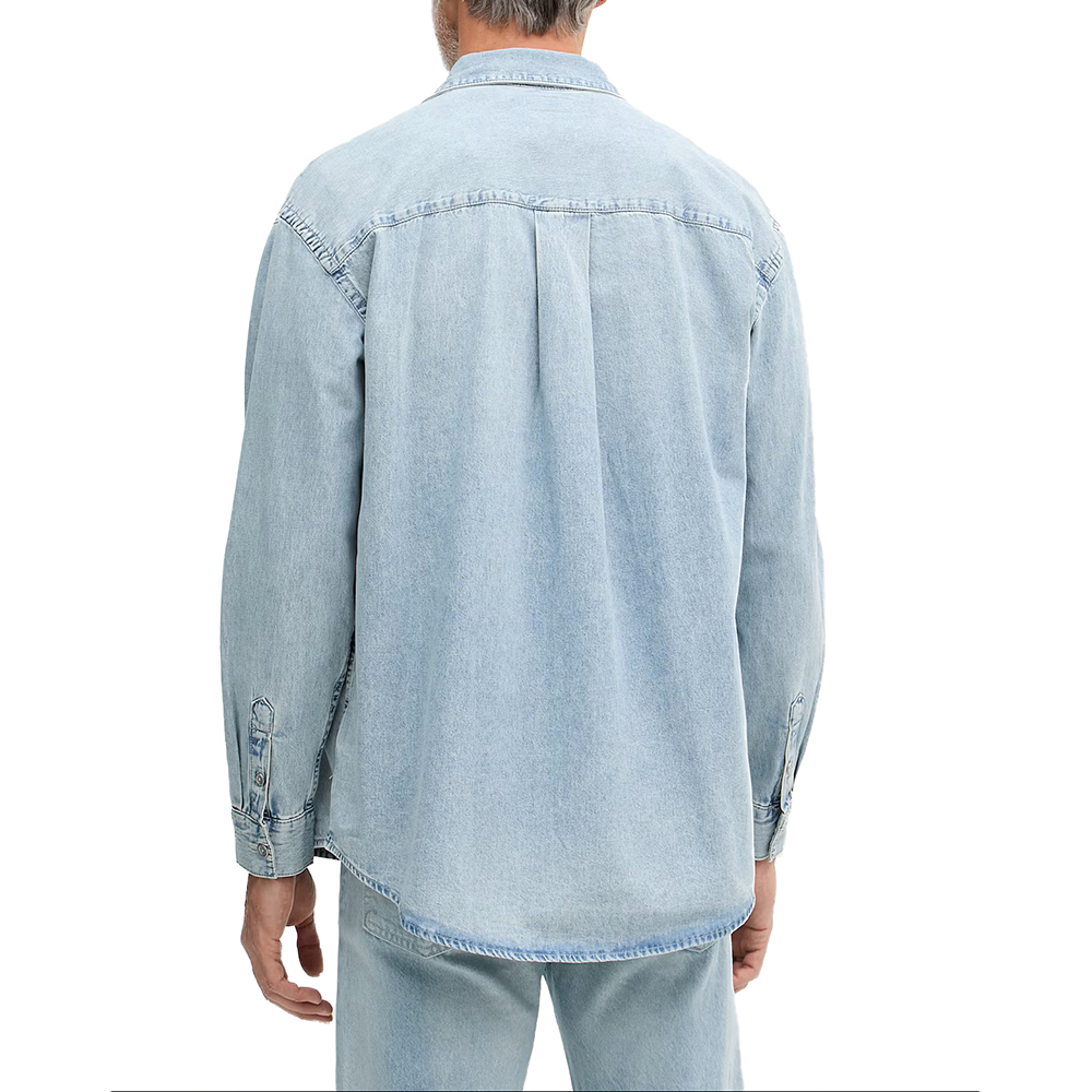 CALVIN KLEIN RELAXED LS PALE BLUE STONE SHI LV04RF918G 2