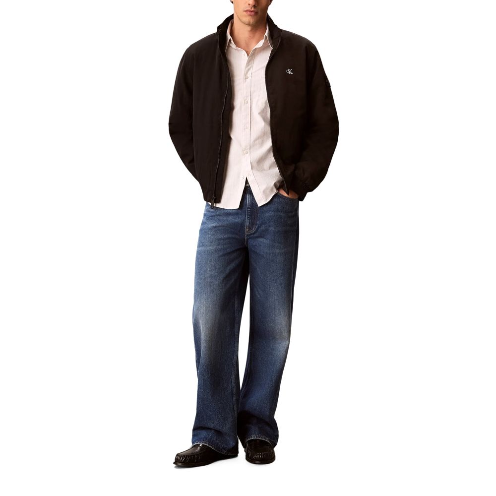 CALVIN KLEIN LS PADDED NYLON HARRINGTON JAC LV04RG500G 4