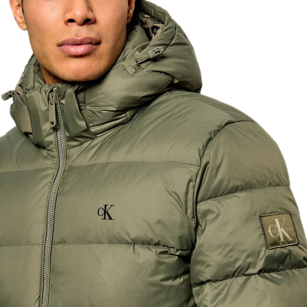 CALVIN KLEIN LS NYLON ZIP OFF HOOD DOWN PUF LV04RG515G 3
