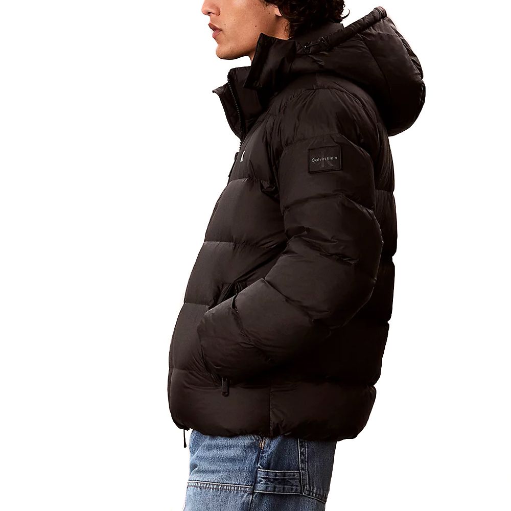 CALVIN KLEIN LS NYLON ZIP OFF HOOD DOWN PUF LV04RG515G 3