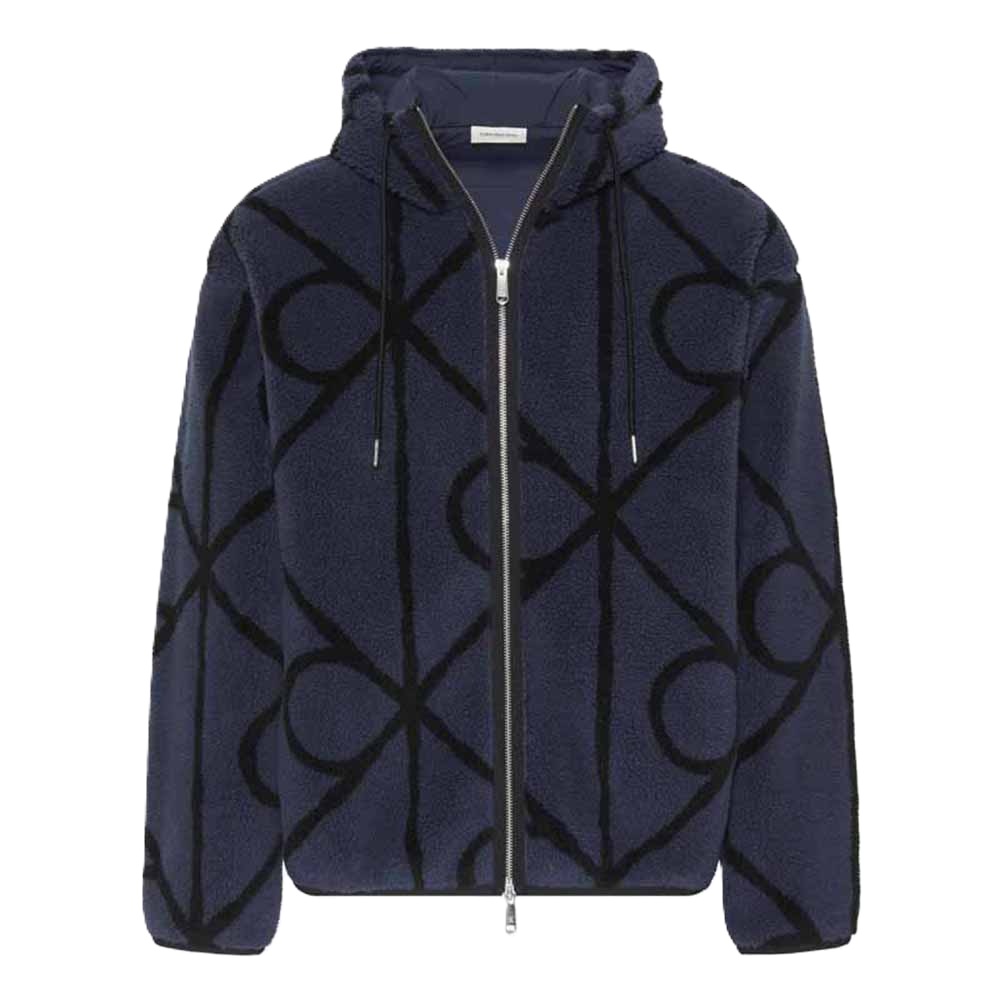 CALVIN KLEIN LS EMBLEM SHERPA FUNNEL NECK F LV04RH251G 5