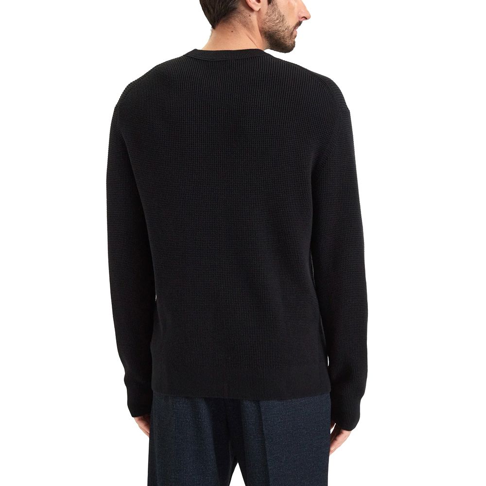 CALVIN KLEIN LS CLSC CTTN WFL CRWNK SWTR 9G LV04RH326G 2