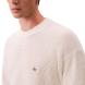 CALVIN KLEIN LS CLSC CTTN WFL CRWNK SWTR 9G LV04RH326G 3