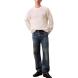 CALVIN KLEIN LS CLSC CTTN WFL CRWNK SWTR 9G LV04RH326G 4