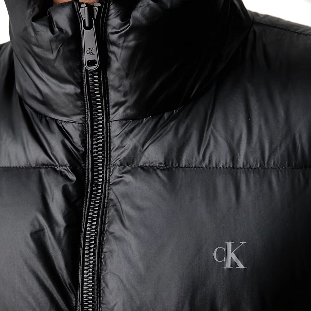 CALVIN KLEIN SVLSS GLOSSY STAND COLLAR DOWN LV04RH504G 3