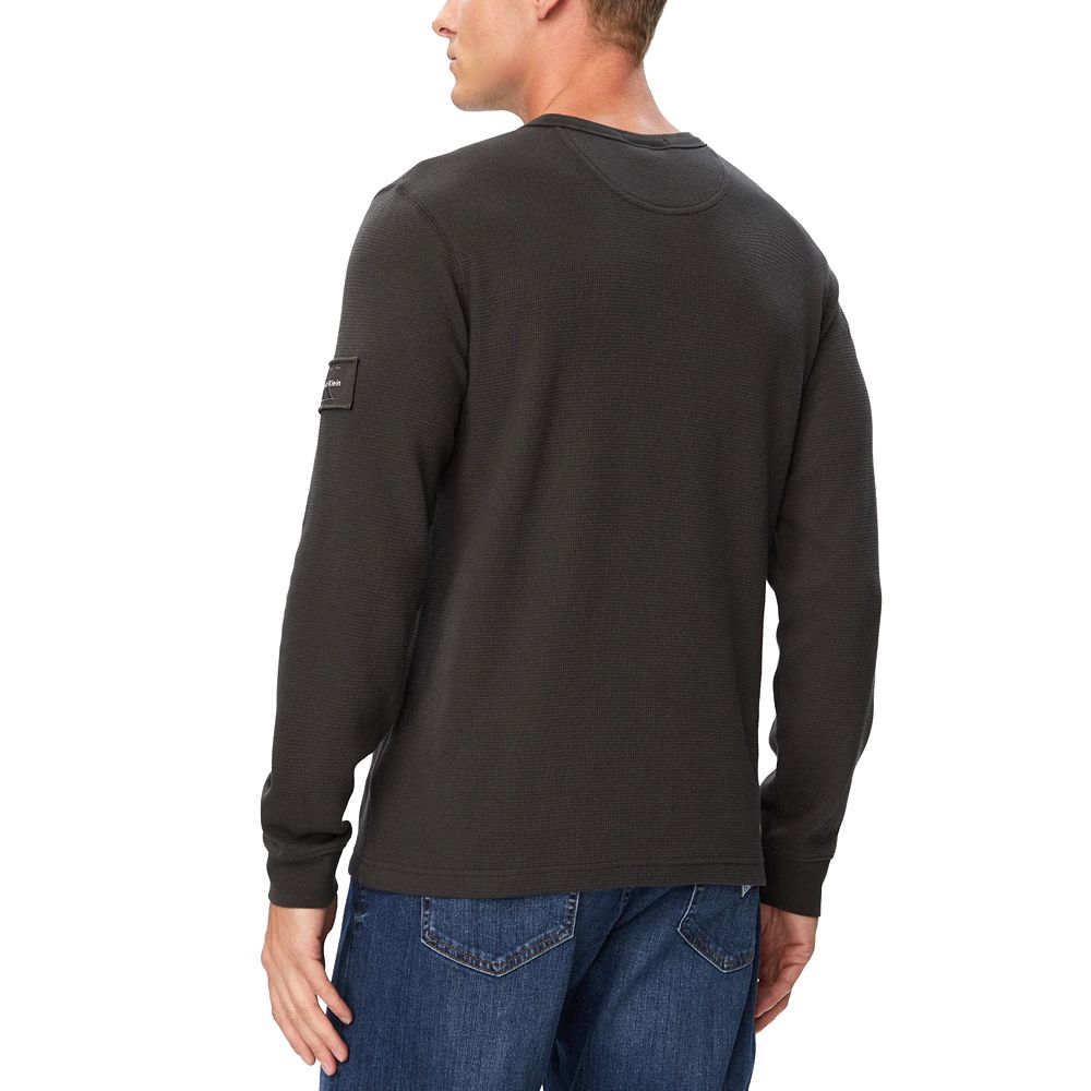 CALVIN KLEIN LS WAFFLE BADGE CREWNK TEE LV04RJ209G 2