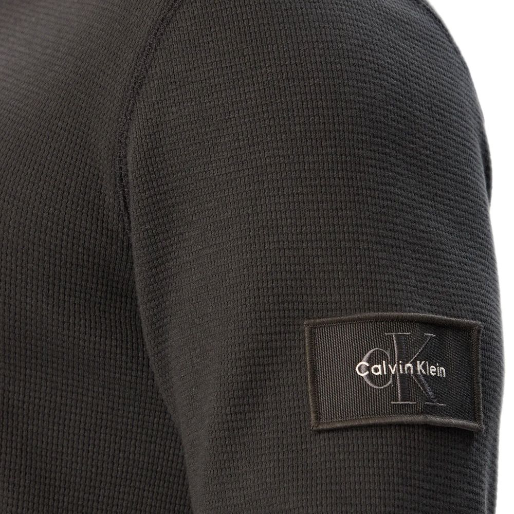 CALVIN KLEIN LS WAFFLE BADGE CREWNK TEE LV04RJ209G 3