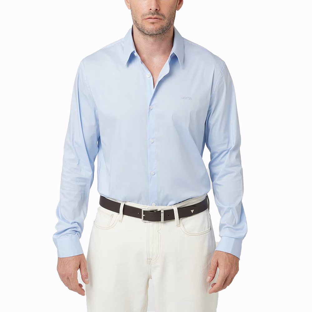 GUESS LS SUNSET SHIRT ΠΟΥΚΑΜΙΣΟ ΑΝΔΡΙΚΟ M1YH20W7ZK1 1