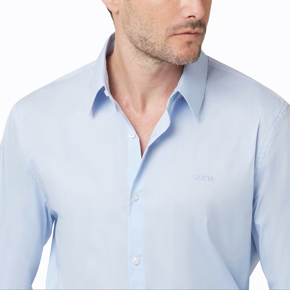 GUESS LS SUNSET SHIRT ΠΟΥΚΑΜΙΣΟ ΑΝΔΡΙΚΟ M1YH20W7ZK1 3