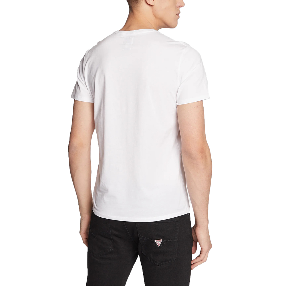GUESS SS CLASSIC PIMA EMB CREW ΜΠΛΟΥΖΑ ΑΝΔΡΙΚΟ M2BP47K7HD0 2