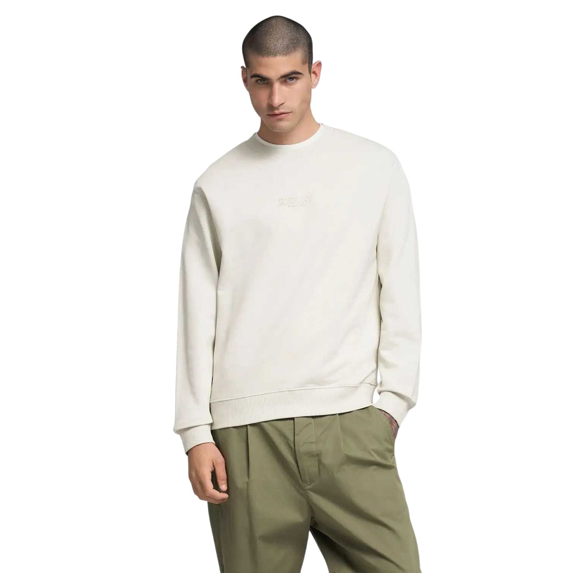 REPLAY Φούτερ (fleece) M3187 1