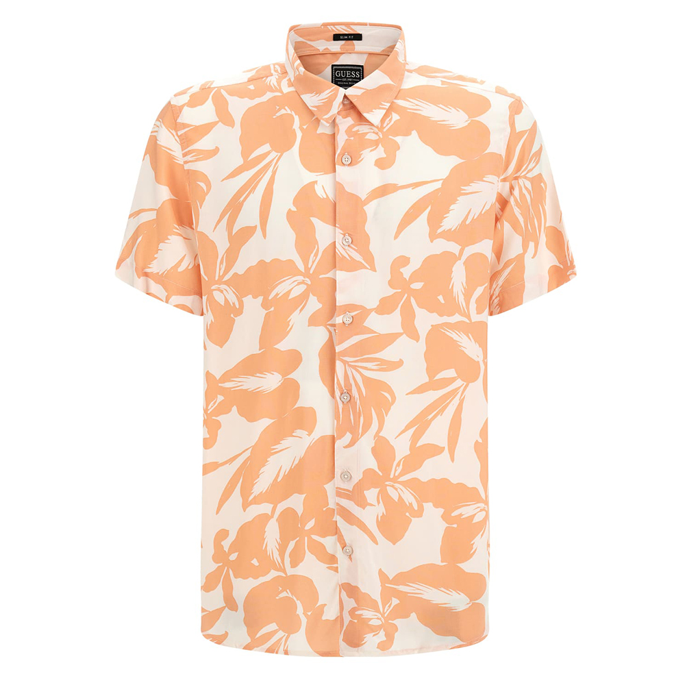 SS ECO RAYON RETRO PALM SHIRT ΠΟΥΚΑΜΙΣΟ ΑΝΔΡΙΚΟ 1