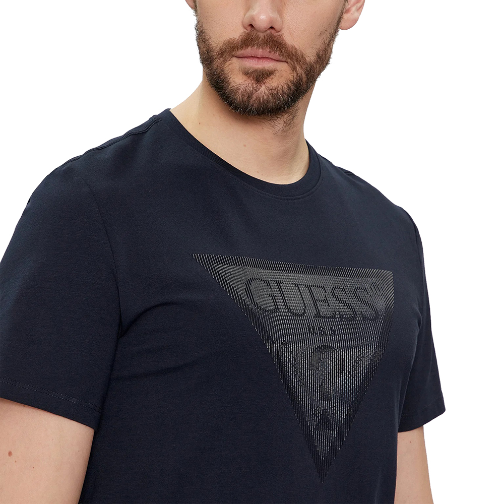 GUESS SS CN SHINY GEL TRIANGLE TEE ΜΠΛΟΥΖΑ ΑΝΔΡΙΚΟ M3GI33J1314 3