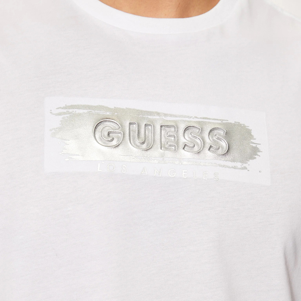 GUESS SS BSC METALLIC DEBO ΜΠΛΟΥΖΑ ΑΝΔΡΙΚΟ M4BI61K9RM1 3